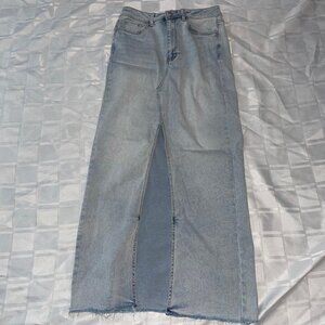 🎉 Bundle Deal: 4 for $20! 🎉 denim maxi skirt S